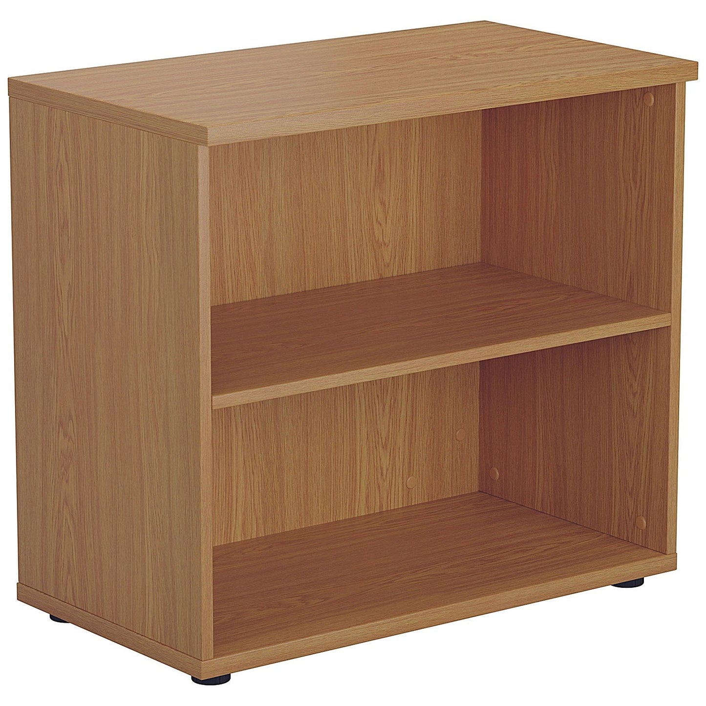 Jemini Desk High Wooden Bookcase, 1 Shelf, 730mm High, Oak Easy2Order : KF811350