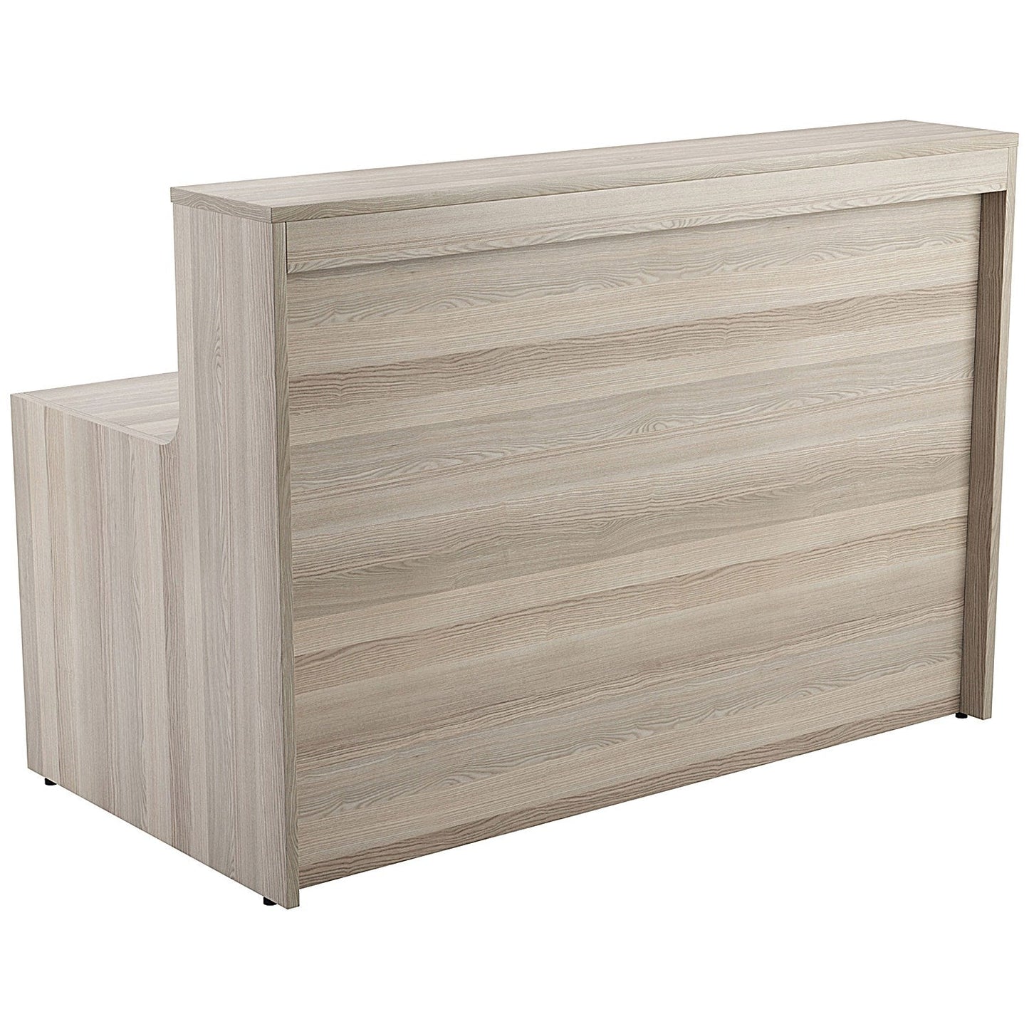 Jemini Reception Unit, 1400x800x740mm, Grey Oak Easy2Order : KF818207