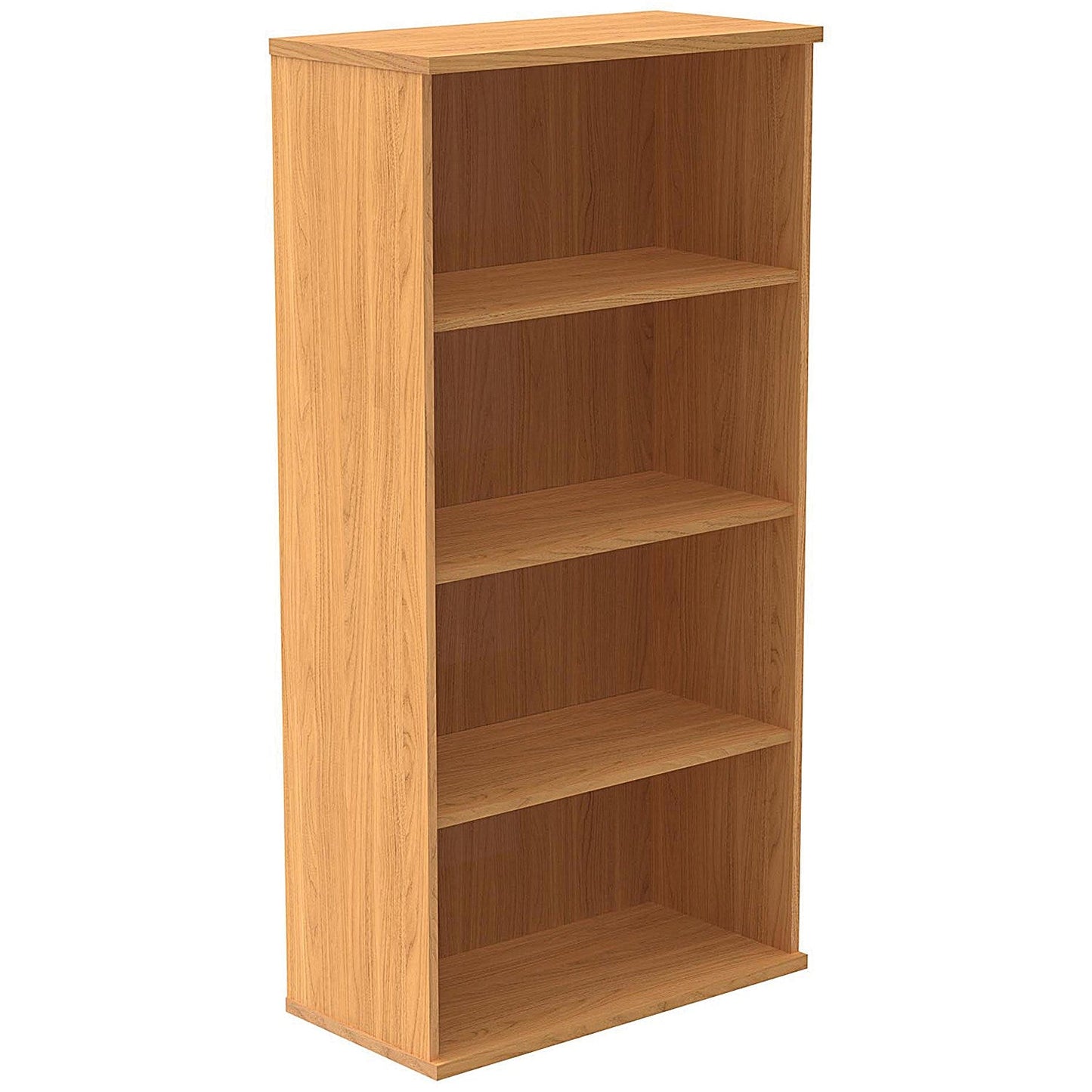 Polaris Tall Bookcase, 3 Shelves, 1592mm High, Beech Easy2Order : KF821016