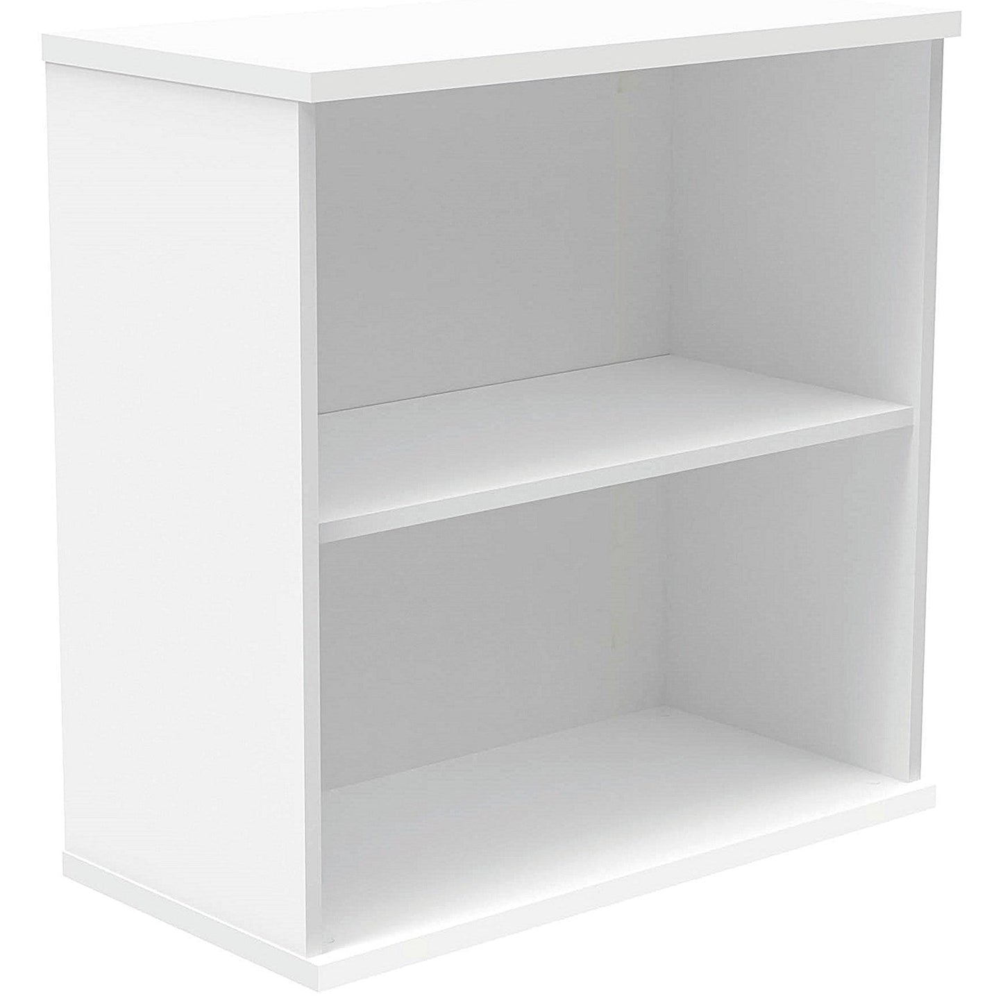 Polaris Low Bookcase, 1 Shelf, 816mm High, White Easy2Order : KF821096