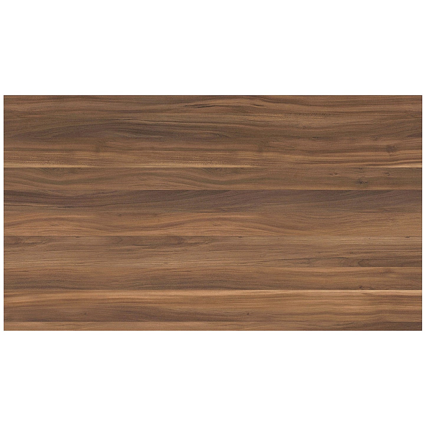 Jemini Low Bookcase, 1 Shelf, 800mm High, Walnut