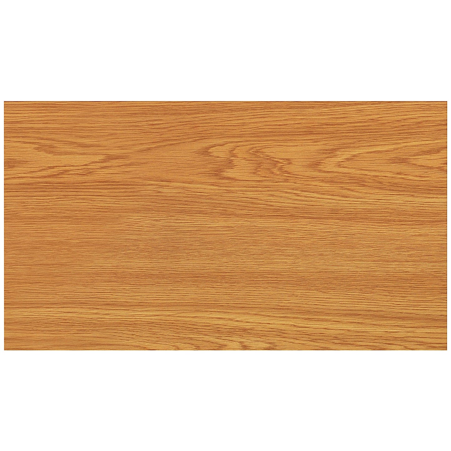 Jemini Low Bookcase, 1 Shelf, 800mm High, Oak
