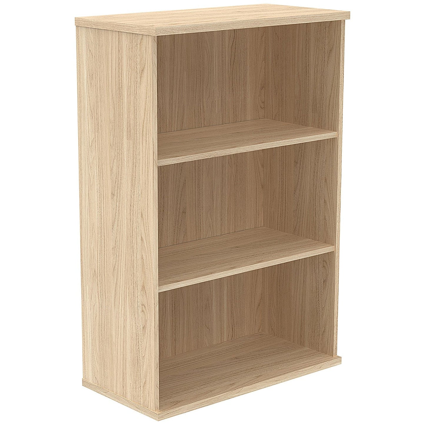 Astin Medium Bookcase, 2 Shelves, 1204mm High, Oak Easy2Order : KF823759