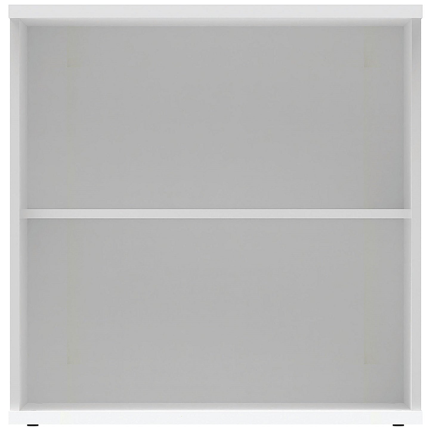 Astin Low Bookcase, 1 Shelf, 816mm High, White