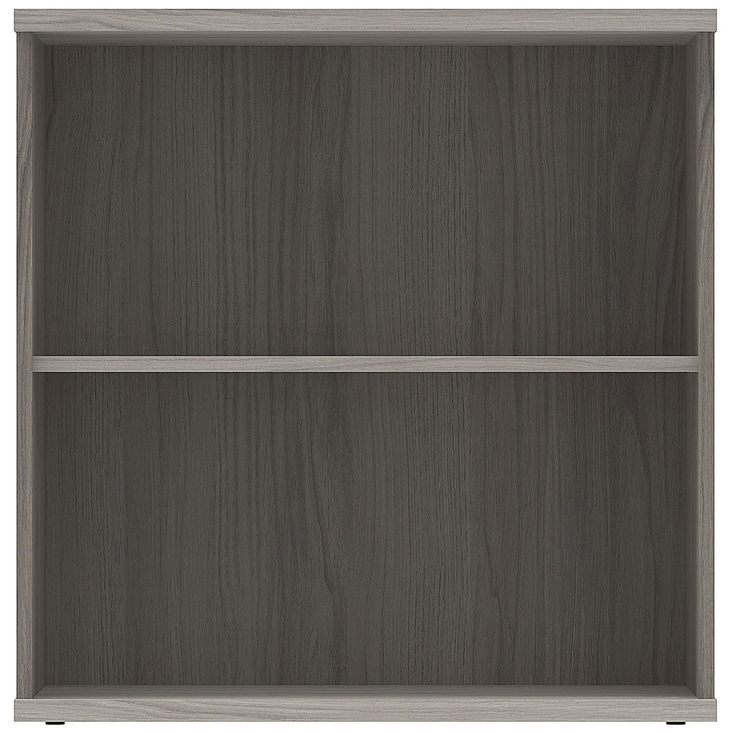 Astin Low Bookcase, 1 Shelf, 816mm High, Grey Oak