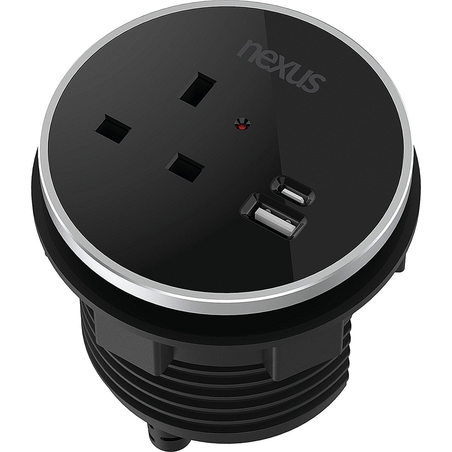 Nexus In Desk Power Module, Black Easy2Order : KF882377