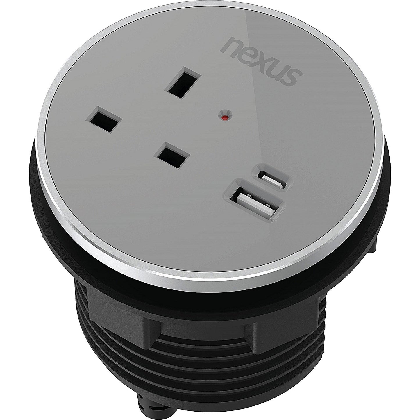 Nexus In Desk Power Module, Grey Easy2Order : KF882379