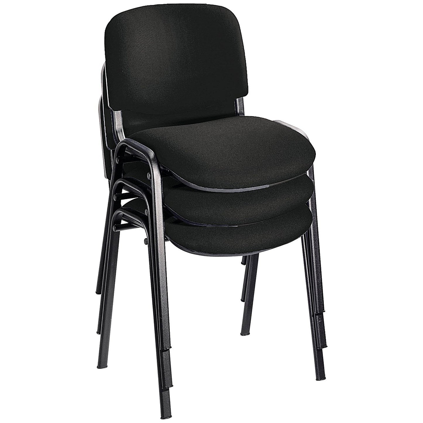 Jemini Ultra Multipurpose Black Frame Stacking Chair, Black Easy2Order : KF90552