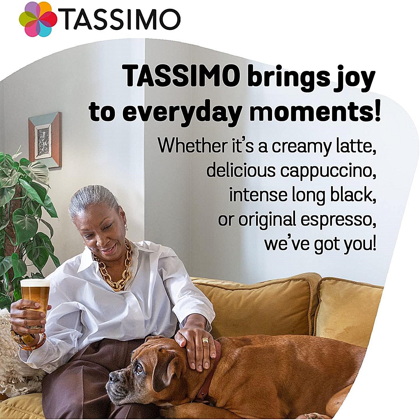 Tassimo Kenco Colombian Coffee Pods, 16 Capsules, Pack of 5