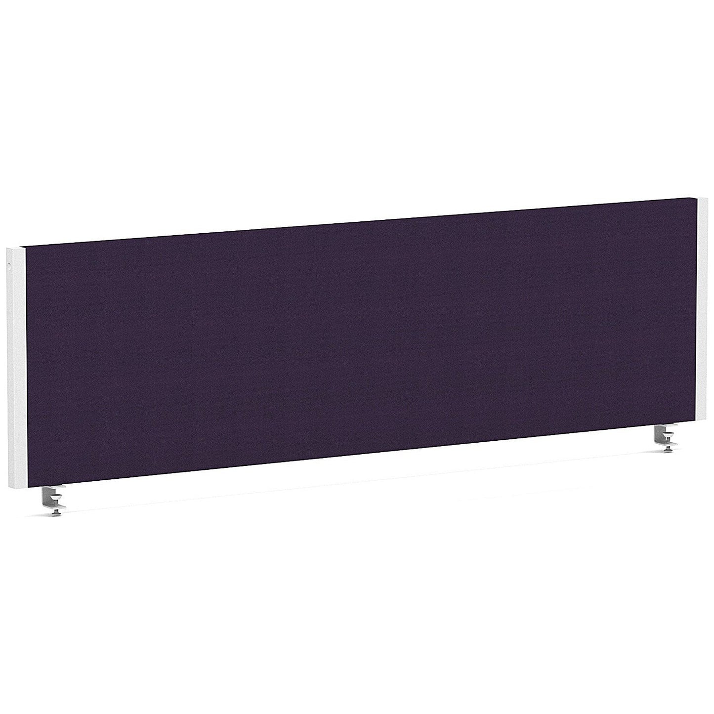 Impulse Evolve Plus Bench Screen, 1400 x 400mm, White Frame, Tansy Purple Easy2Order : LEB127