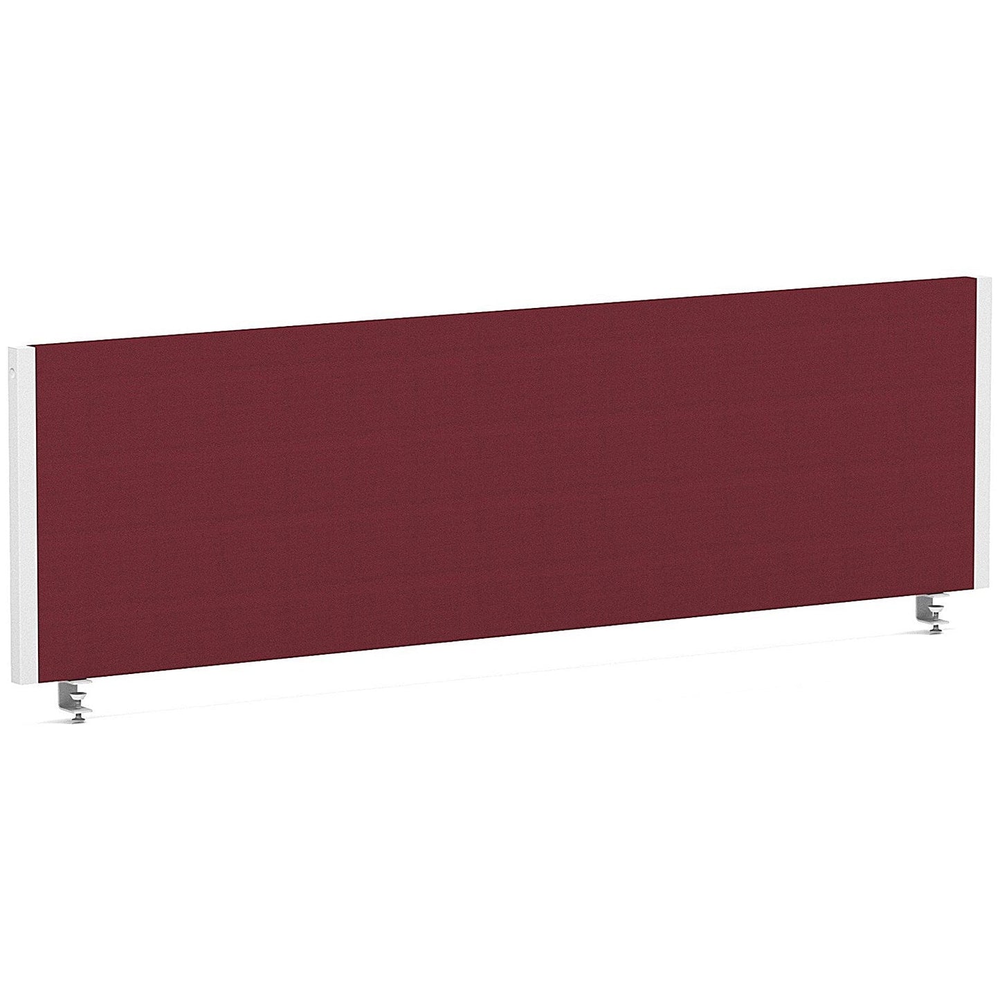 Impulse Evolve Plus Bench Screen, 1400 x 400mm, White Frame, Ginseng Chilli Easy2Order : LEB128