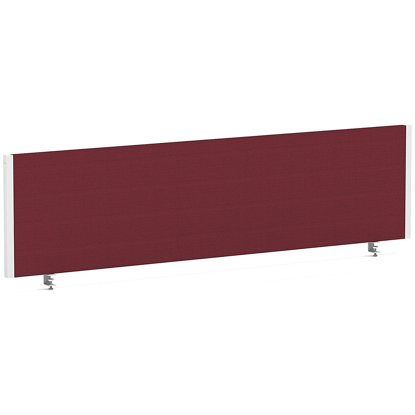 Impulse Evolve Plus Bench Screen, 1600 x 400mm, White Frame, Ginseng Chilli Easy2Order : LEB144