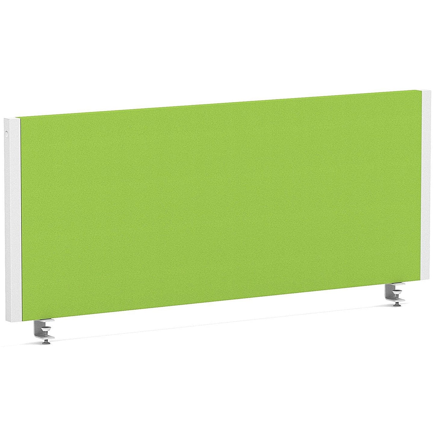Impulse Evolve Plus Bench Screen, 1000 x 400mm, White Frame, Myrrh Green Easy2Order : LEB191