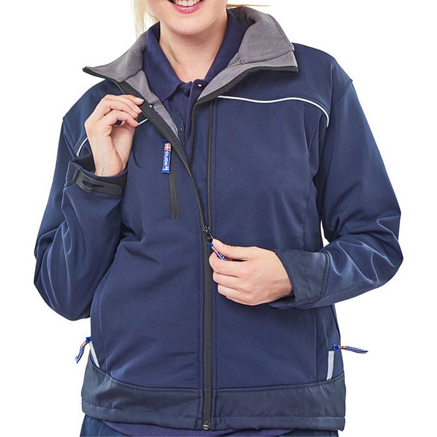 Beeswift Ladies Soft Shell Jacket, Navy Blue, XS Easy2Order : LSSJNXS