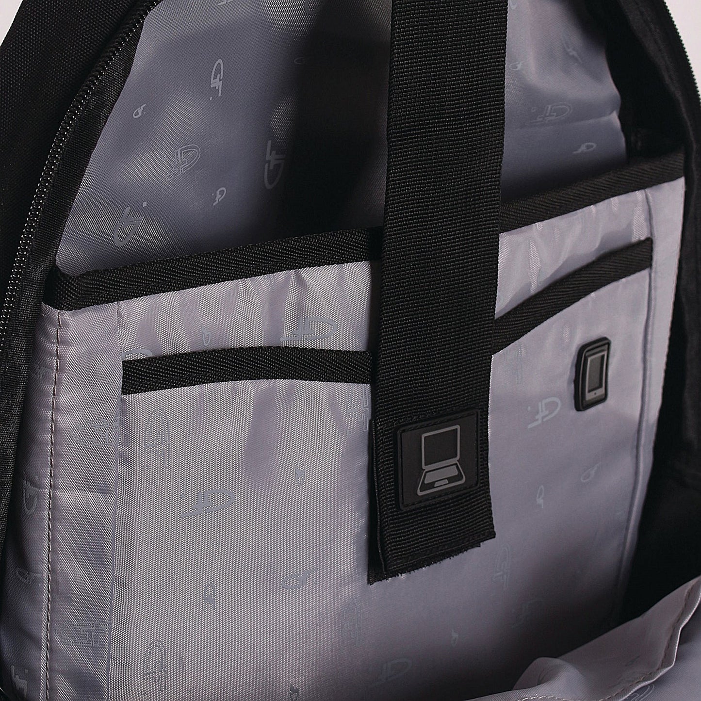 Gino Ferrari Eros Laptop Backpack, For up to 16 Inch Laptops, Black