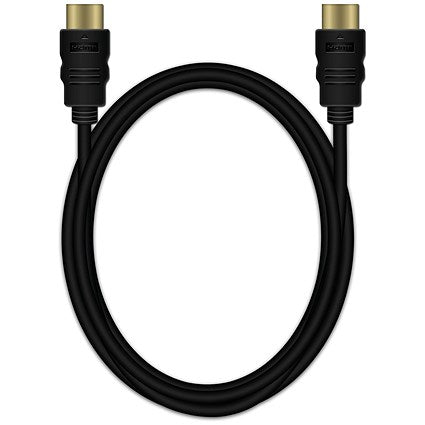 MediaRange HDMI Cable with Ethernet 18Gbit, 1.8m, Black