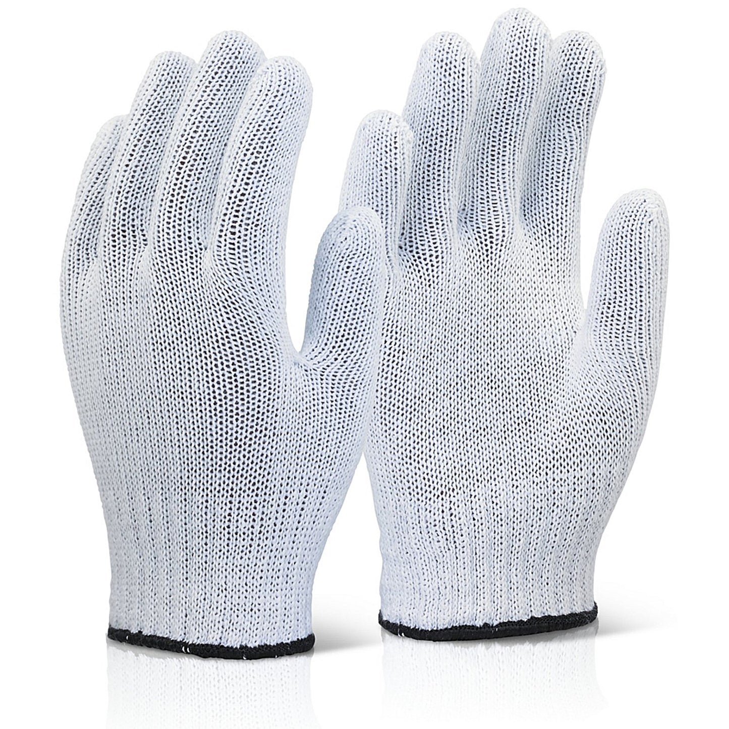 Beeswift Mixed Fibre Gloves, Grey, Pack of 240