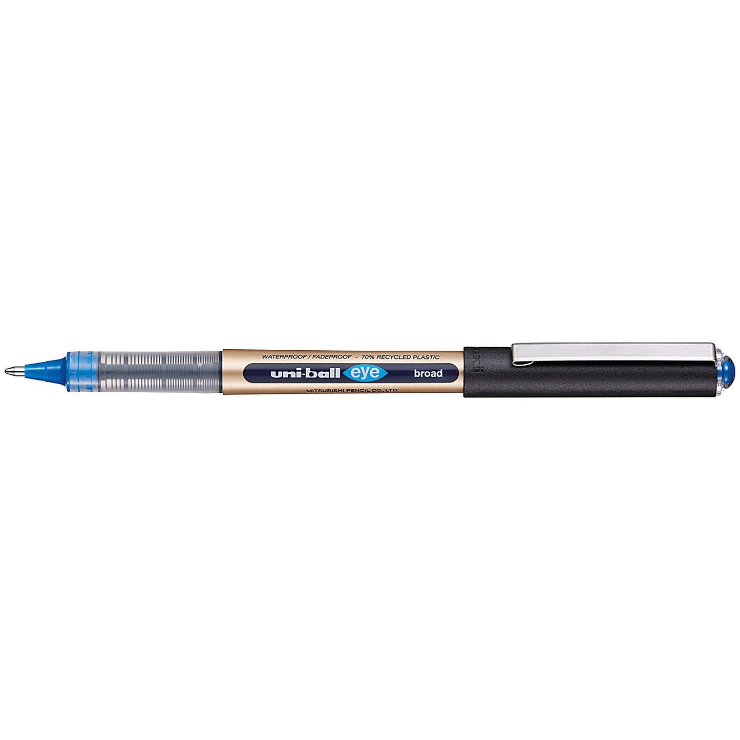 Uni-Ball Liquid Ink UB-150-10E Rollerball Pen Blue (Pack of 12) Easy2Order : MI17785