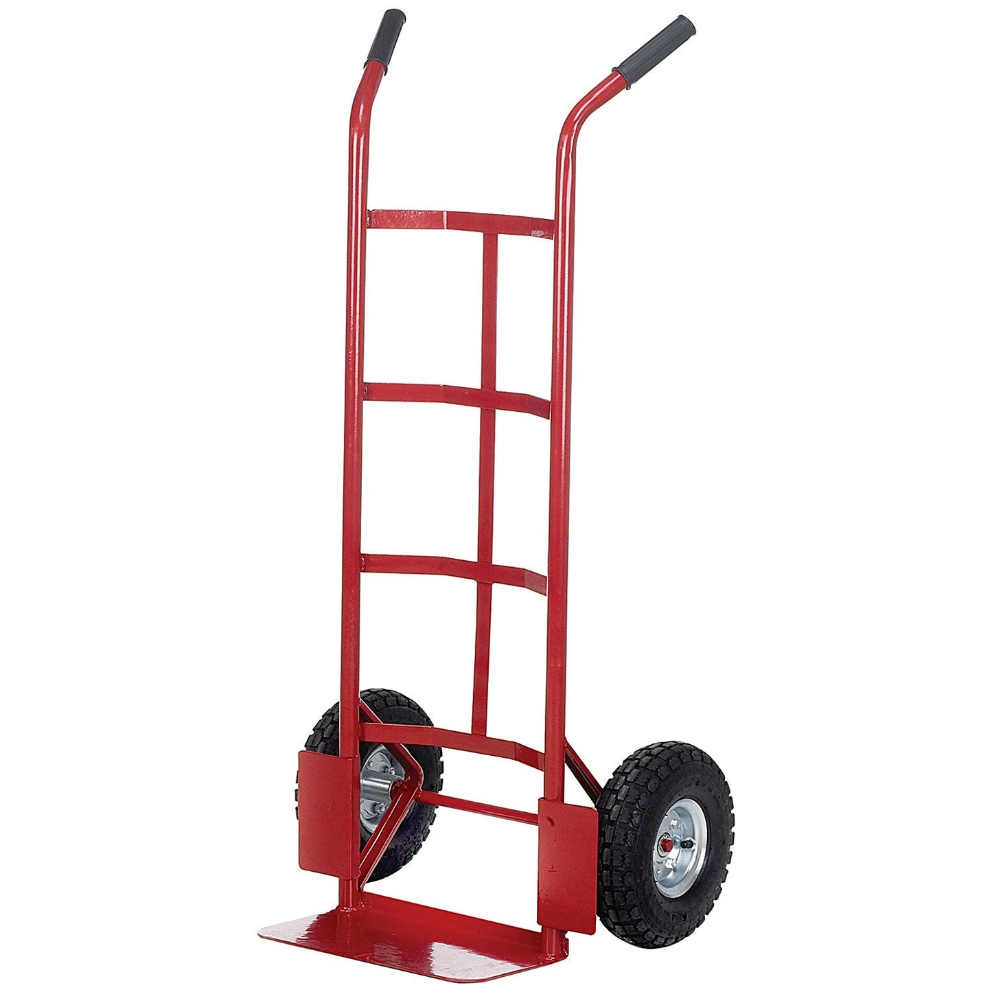 Barton Pneumatic Tyre Sack Truck, 150kg Capacity, Red Easy2Order : MJ32114