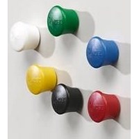Nobo Magnetic Pin Assorted Colours 18mm (Pack of 12) Easy2Order : NB12053