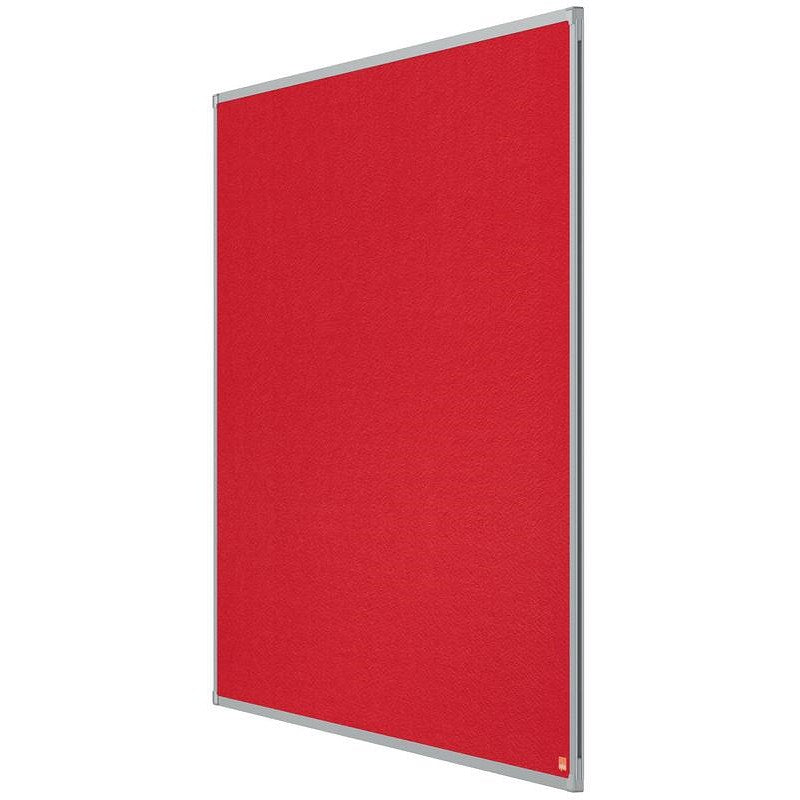 Nobo Essence Felt Notice Board, 1200x900mm, Red