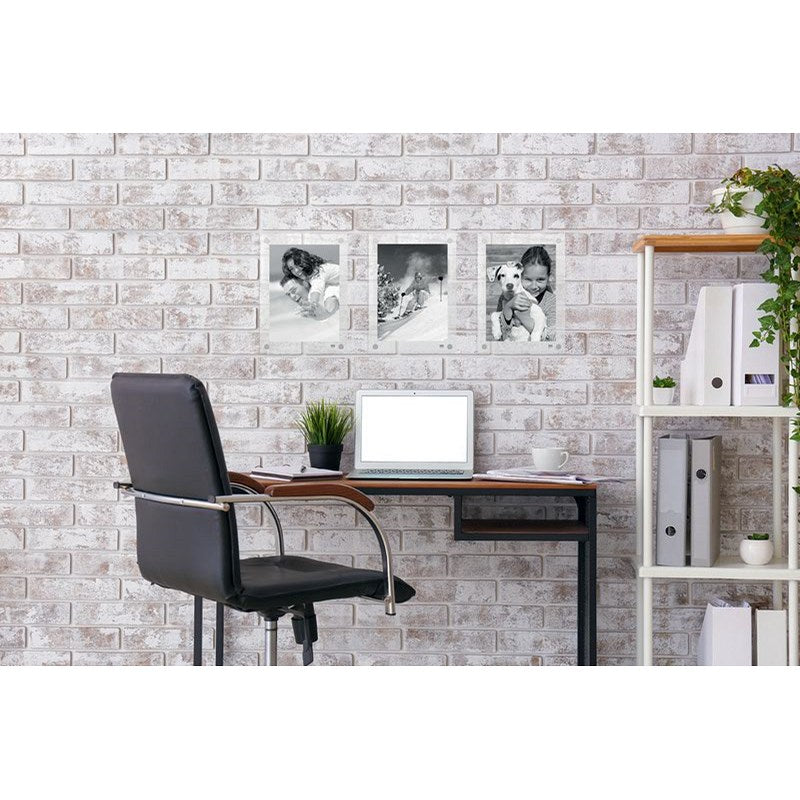 Nobo Acrylic Wall Mounted Poster Frame, A5, Clear