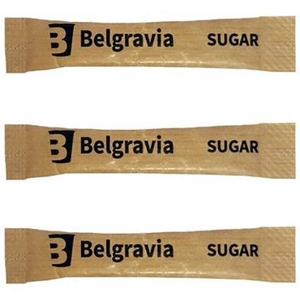 Belgravia Brown Sugar Sticks, Pack of 1000 Easy2Order : NWT1987