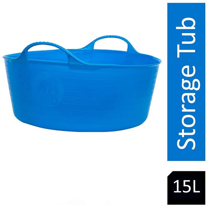 Gorilla Shallow Flexi Tub, 15 Litre, Blue Easy2Order : NWT6463