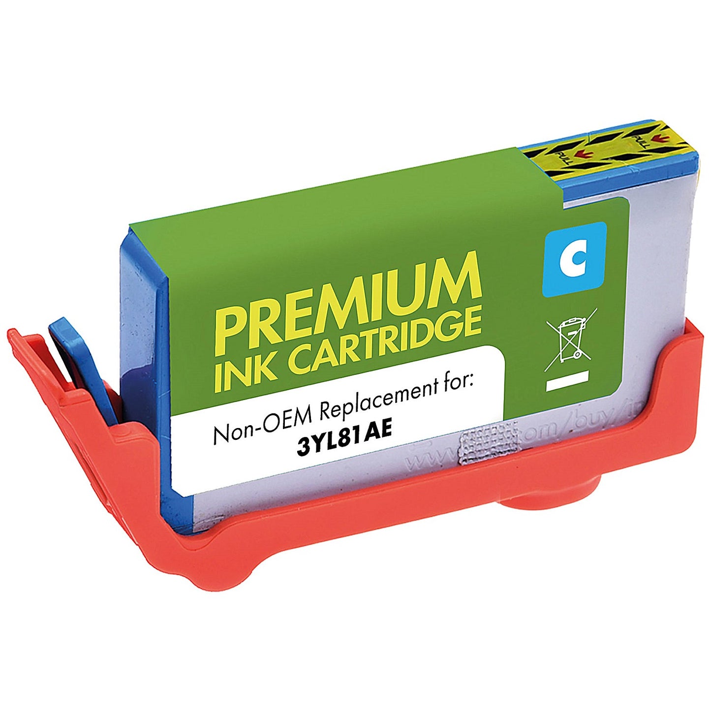 Q-Connect Remanufactured Inkjet Cartridge High Yield Cyan For HP 3YL81AE RIC912XL-C