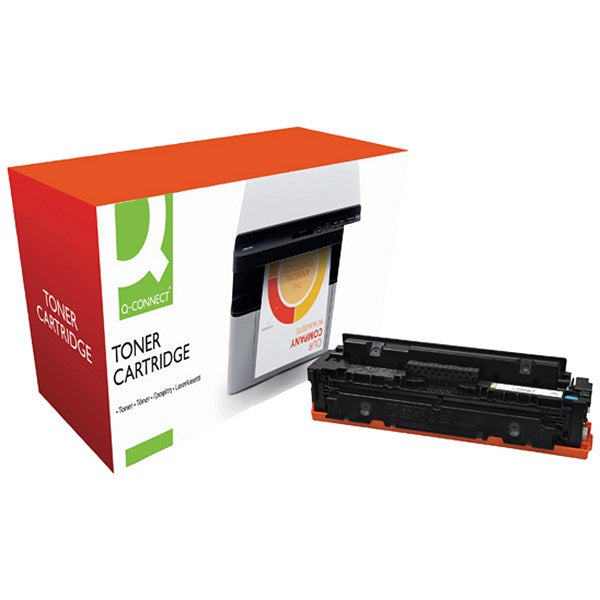Q-Connect Compatible Toner Cartridge High Yield Cyan For HP CF411X CF411X-COMP Easy2Order : OBCF411X