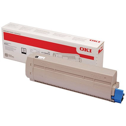 Oki MC873 15K Toner Cartridge High Yield Black 45862818