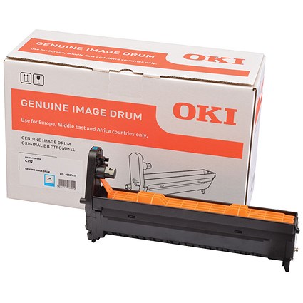 Oki C712 30K Image Drum Cyan 46507415