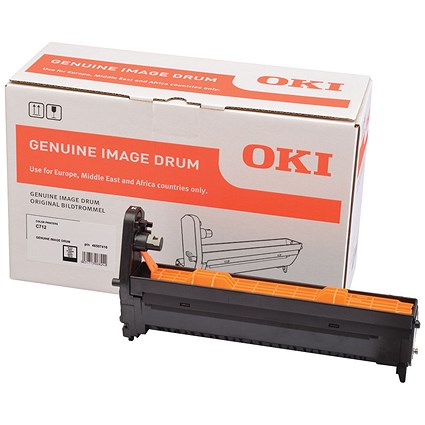 Oki C712 30K Image Drum Black 46507416