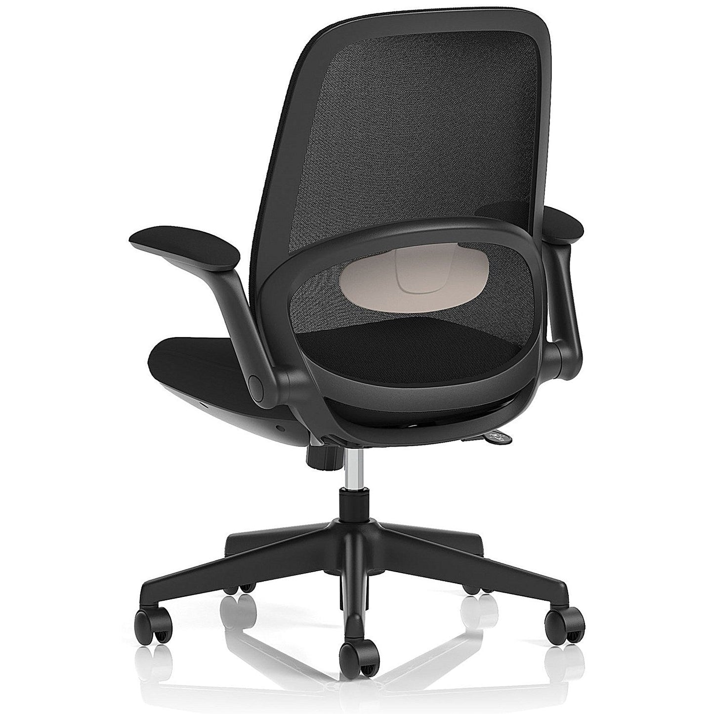 Crew 2 Task Operator Mesh Back Chair, Folding Arms, Black Easy2Order : OP000368