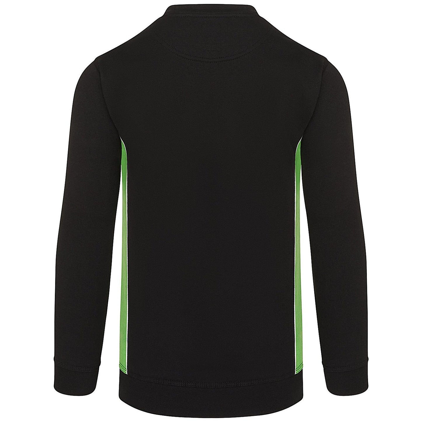 ORN Silverswift Sweatshirt, Unisex, Black/Lime, Large Easy2Order : ORN70806