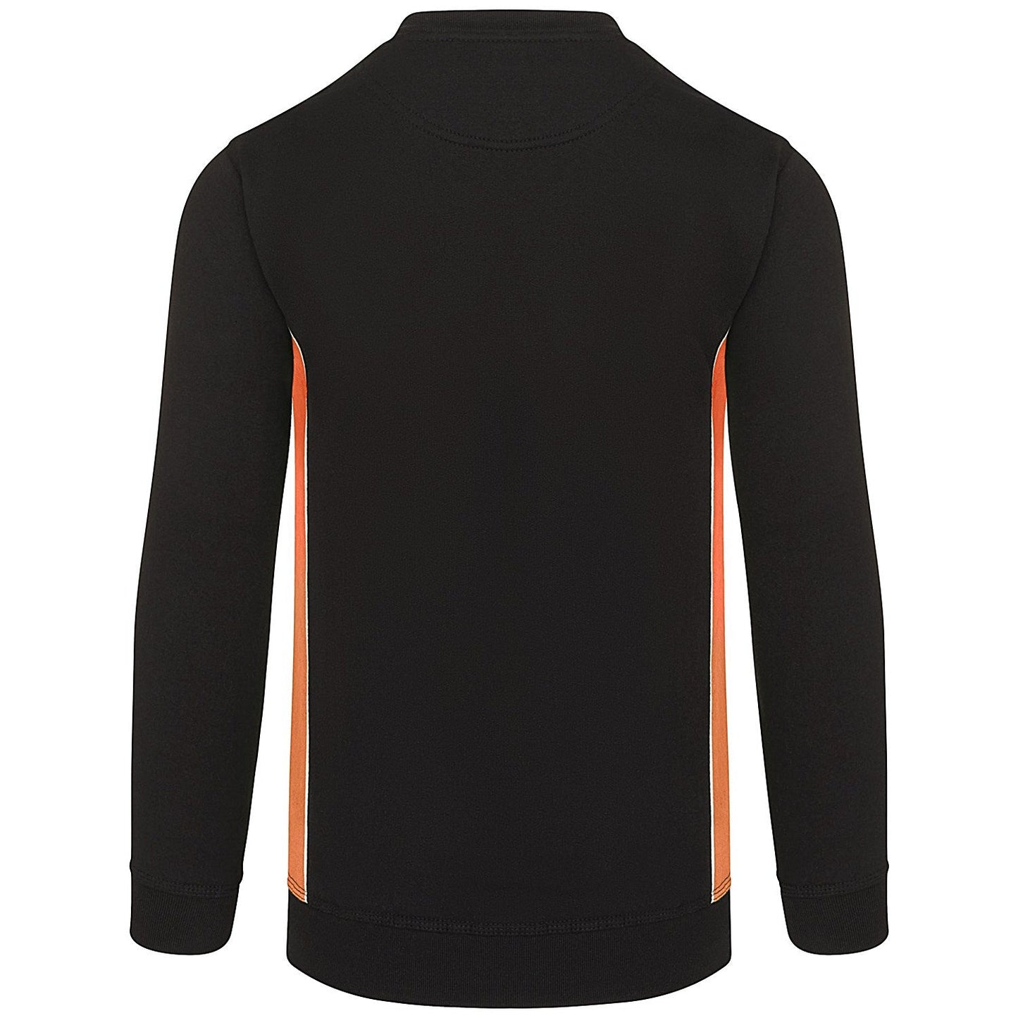 ORN Silverswift Sweatshirt, Unisex, Black/Orange, 3XL Easy2Order : ORN70818