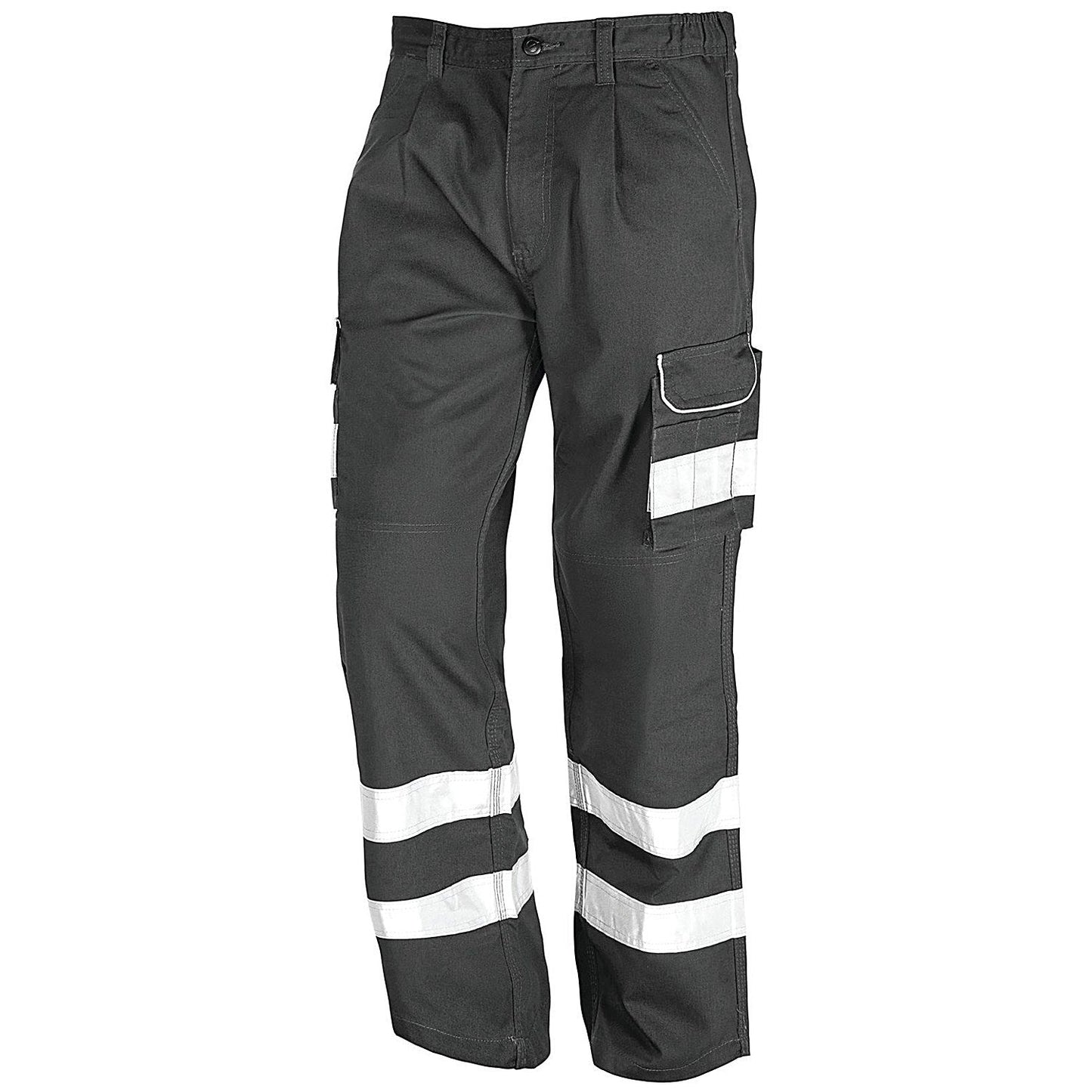 ORN Condor Kneepad Trousers, Unisex, 2 HV Bands, Graphite, 42S Easy2Order : ORN71953