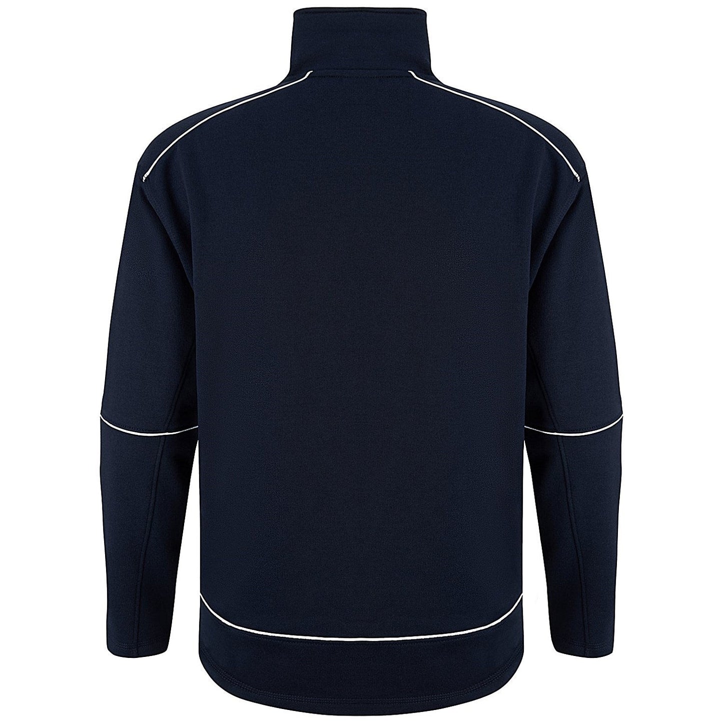ORN Fireback Quarter Zip Sweatshirt, Unisex, Navy Blue, Large Easy2Order : ORN76431