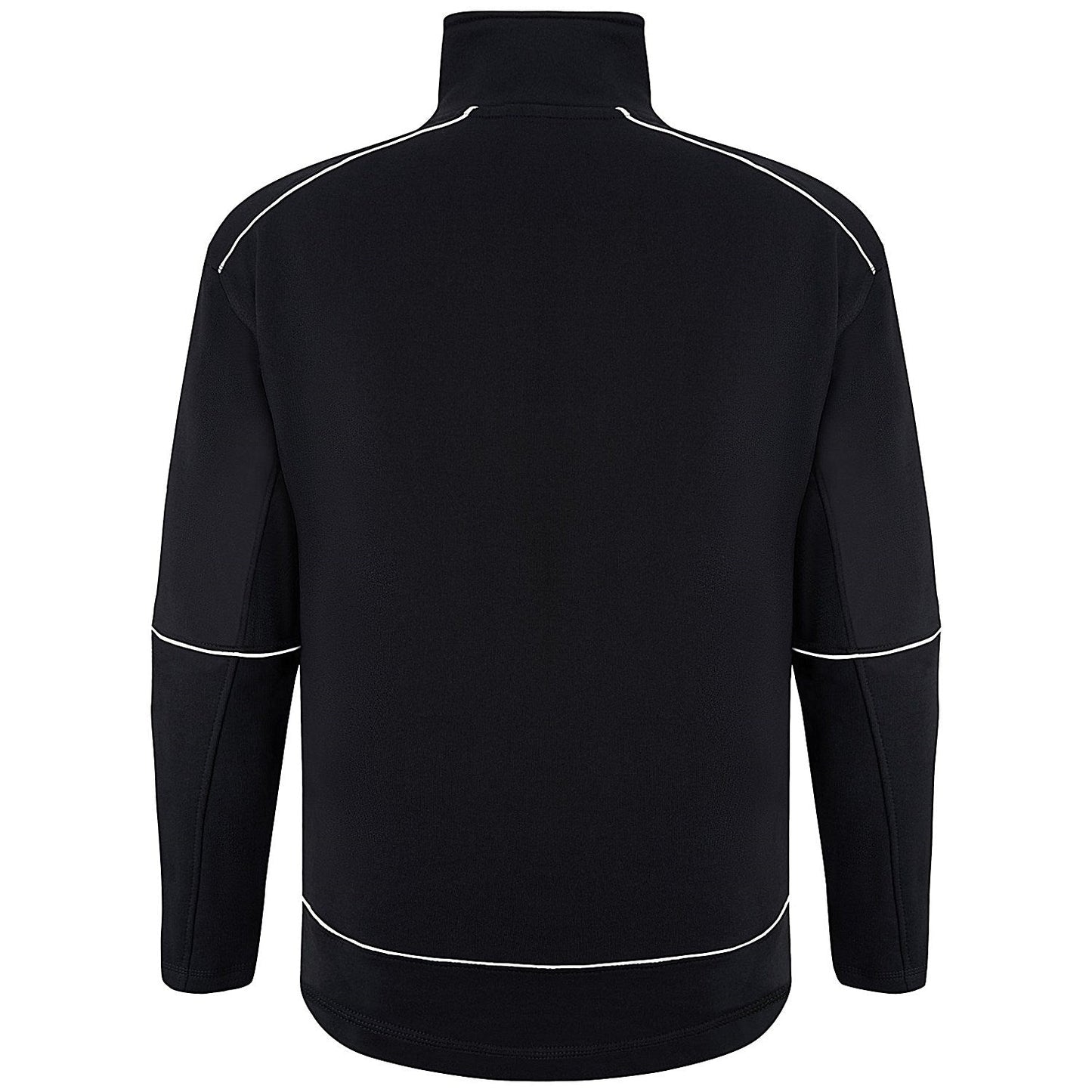 ORN Fireback Quarter Zip Sweatshirt, Unisex, Black, Small Easy2Order : ORN76436
