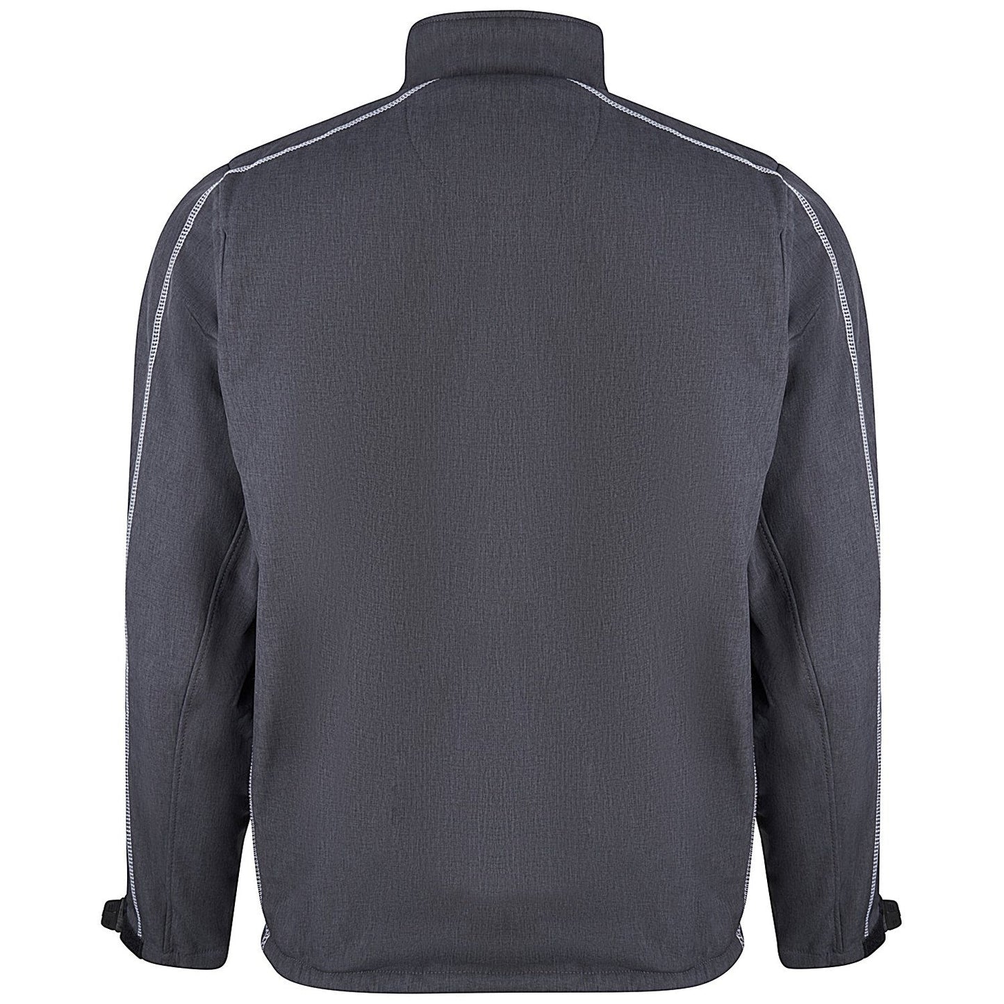 ORN Crane Fur-Lined Softshell Jacket, Charcoal Melange/Black, Small Easy2Order : ORN76990