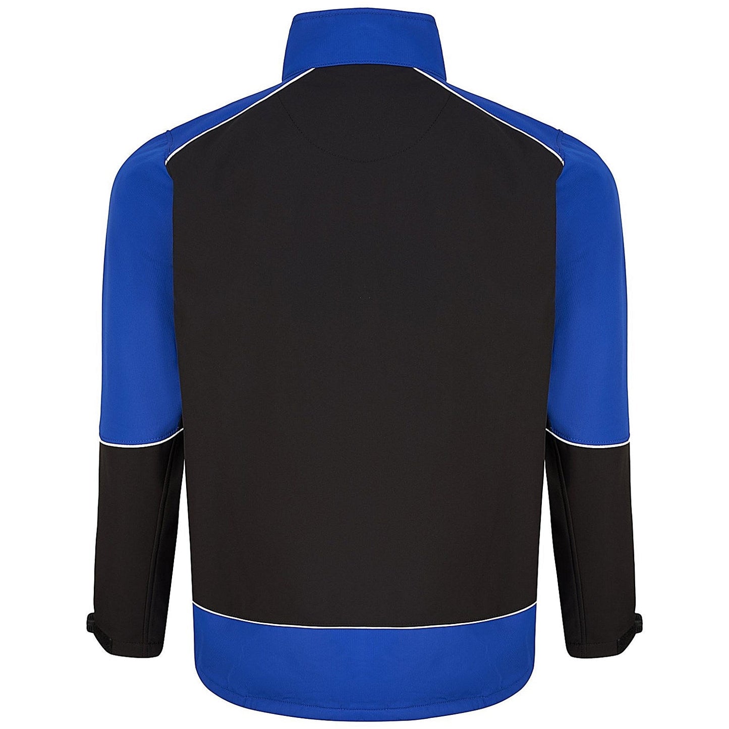 ORN Fireback Softshell Jacket, Unisex, Black/Royal Blue, Small Easy2Order : ORN77072