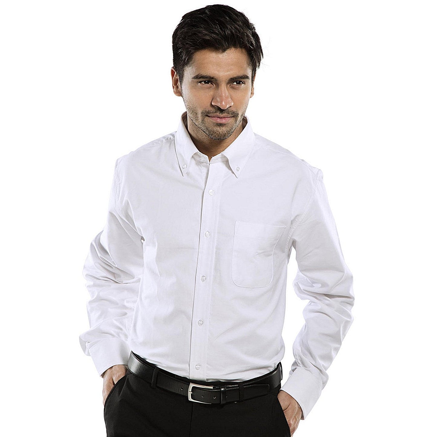 Beeswift Oxford Shirt, Long Sleeve, White, 19 Easy2Order : OXSLSW19