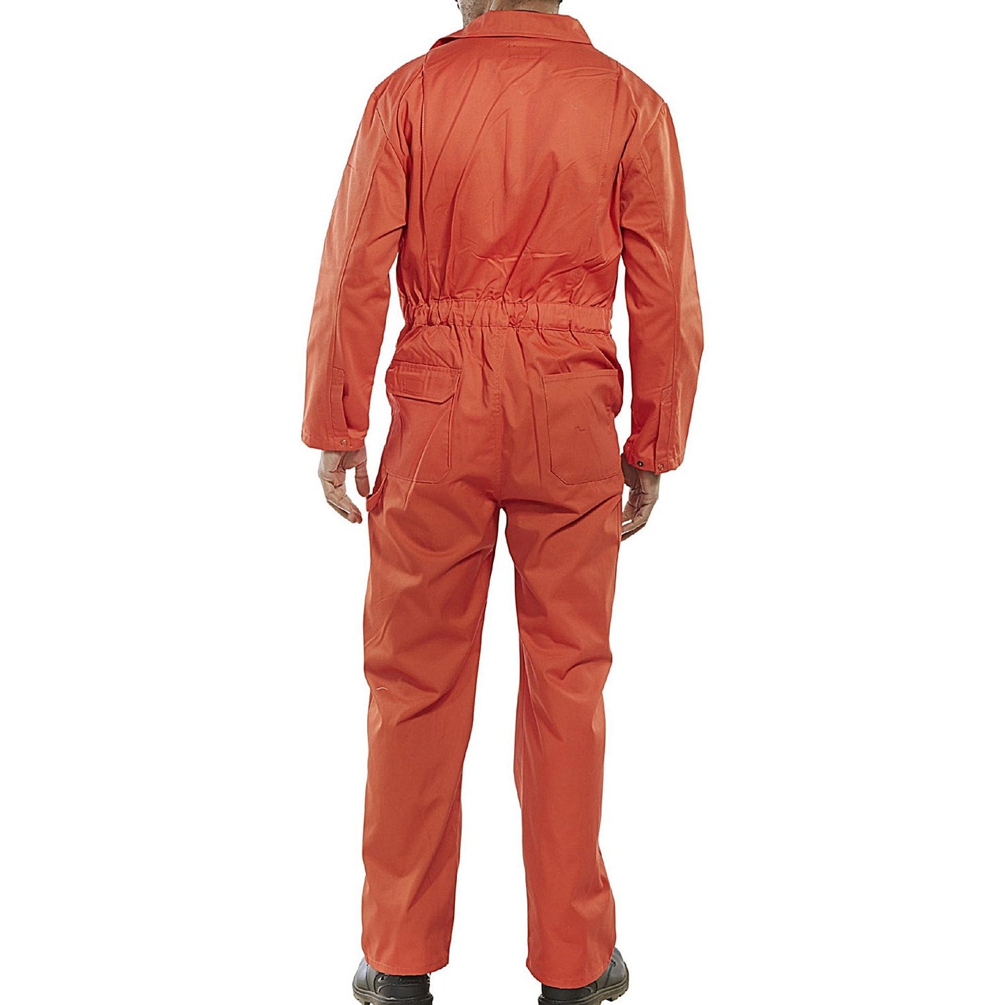 Beeswift Heavy Weight Boilersuit, Orange, 48 Inch Chest Easy2Order : PCBSHWOR48