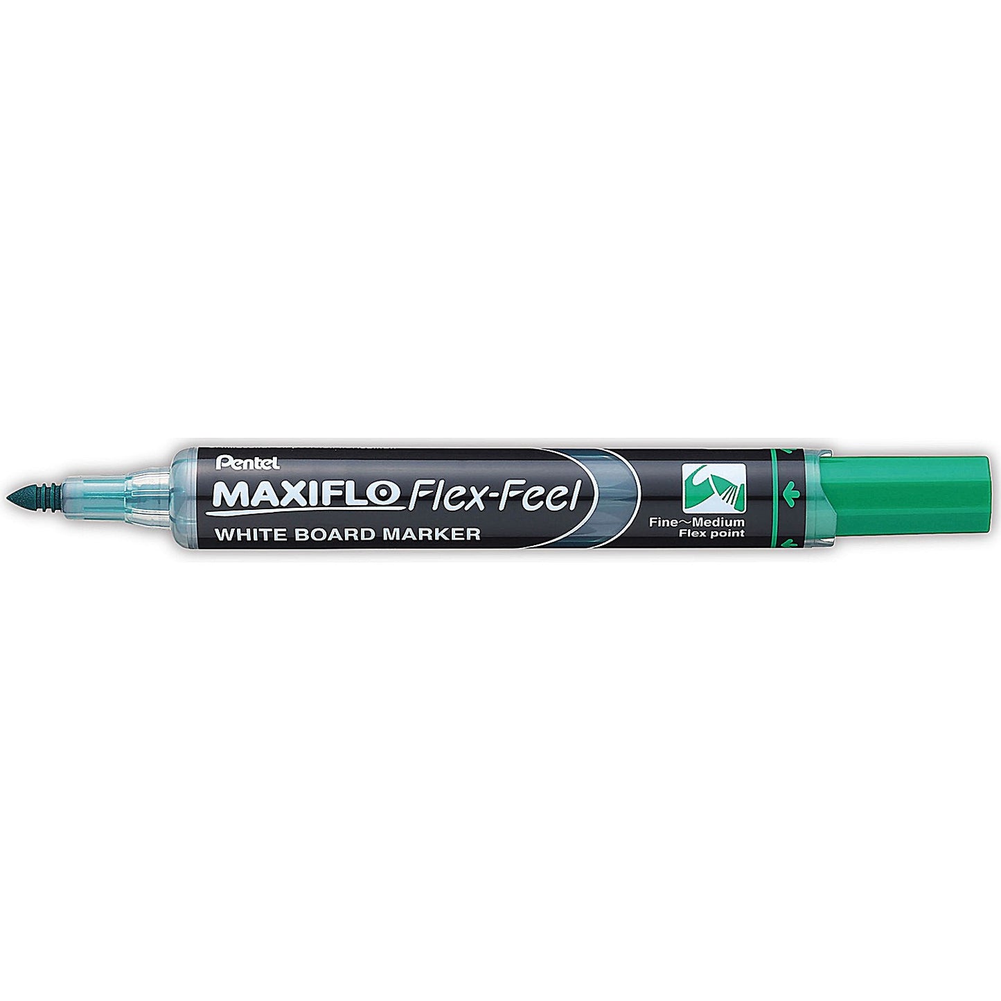Pentel Maxiflo Whiteboard Marker, Assorted, Pack of 4