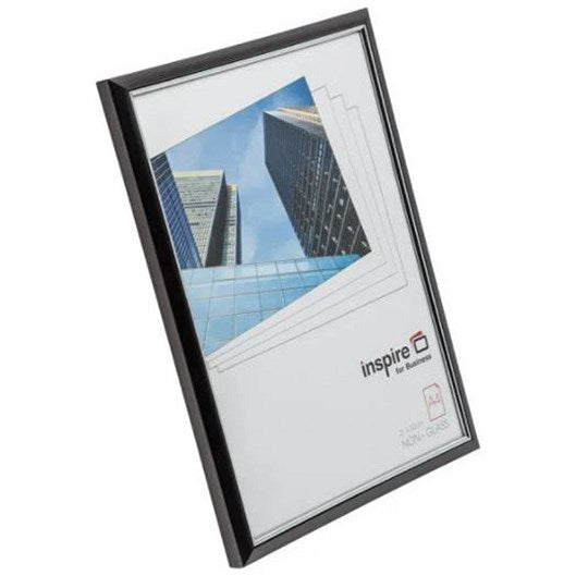 Hampton Frames Easyloader Photo Certificate Frame, A4, Non-Glass, Smoke Grey Easy2Order : PHT01798