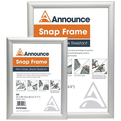 Announce Snap Frame A4