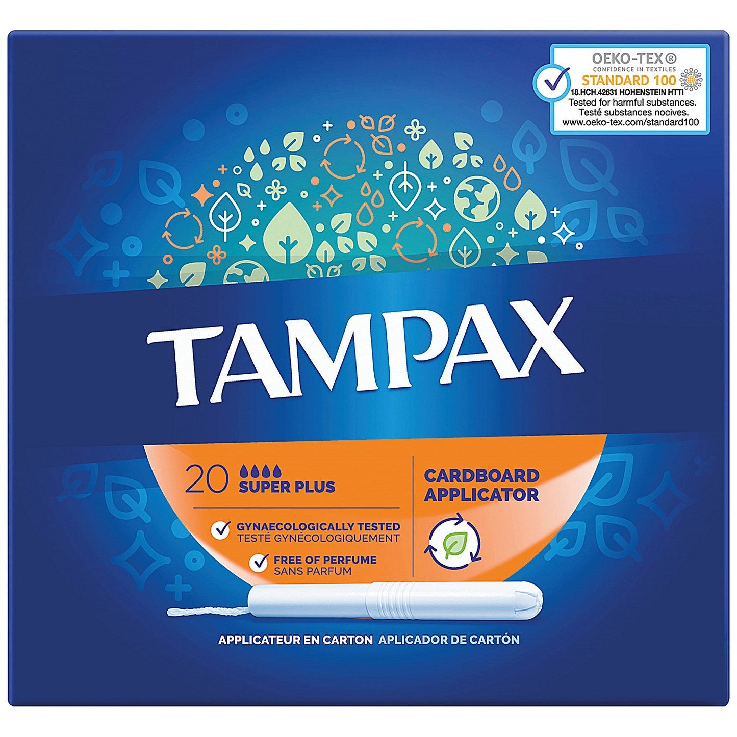 Tampax Blue Applicator Tampons, Super Plus, Pack of 160 Easy2Order : PX36306
