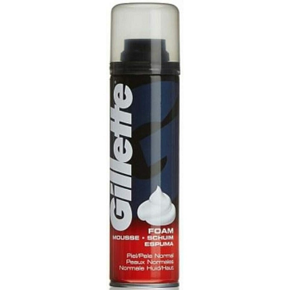 Gillette Classic Shave Foam Regular 200ml Pack of 6 Easy2Order : PX80925