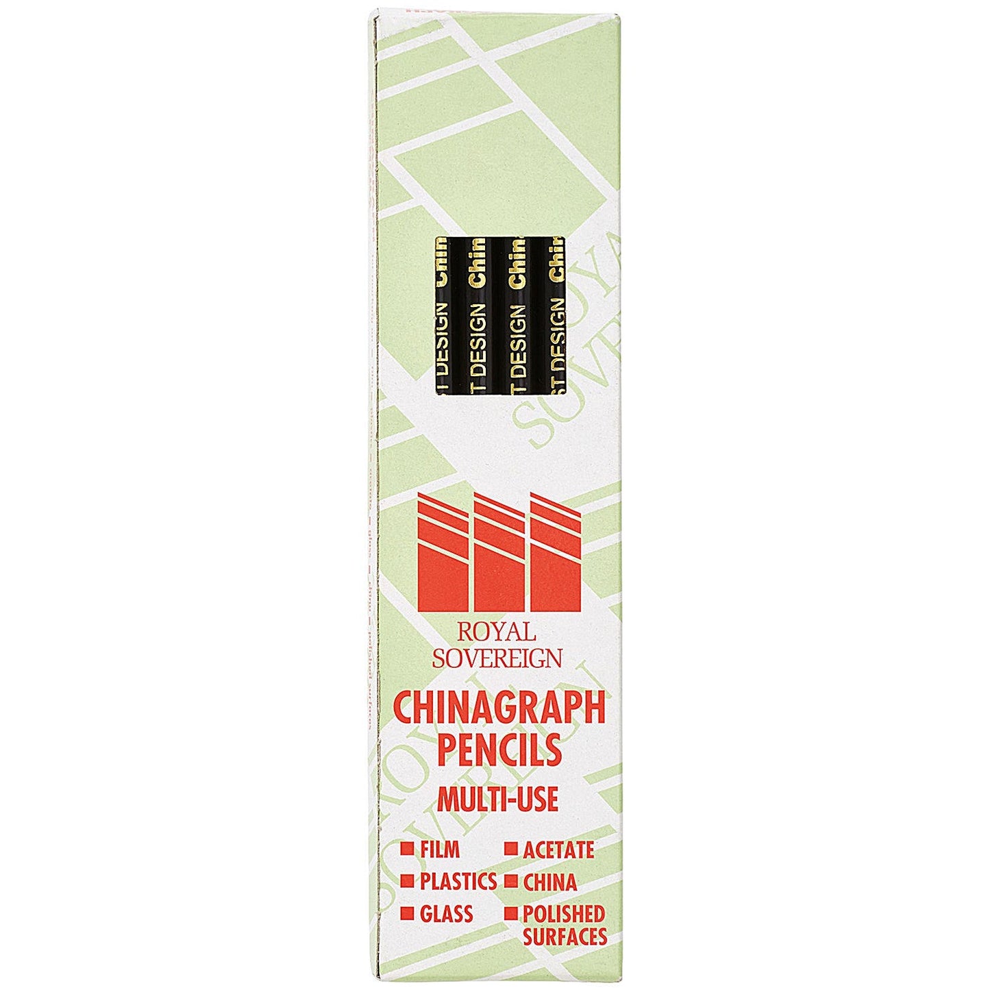 West Design Black Chinagraph Marking Pencil (12 Pack) Easy2Order : RSCHBK