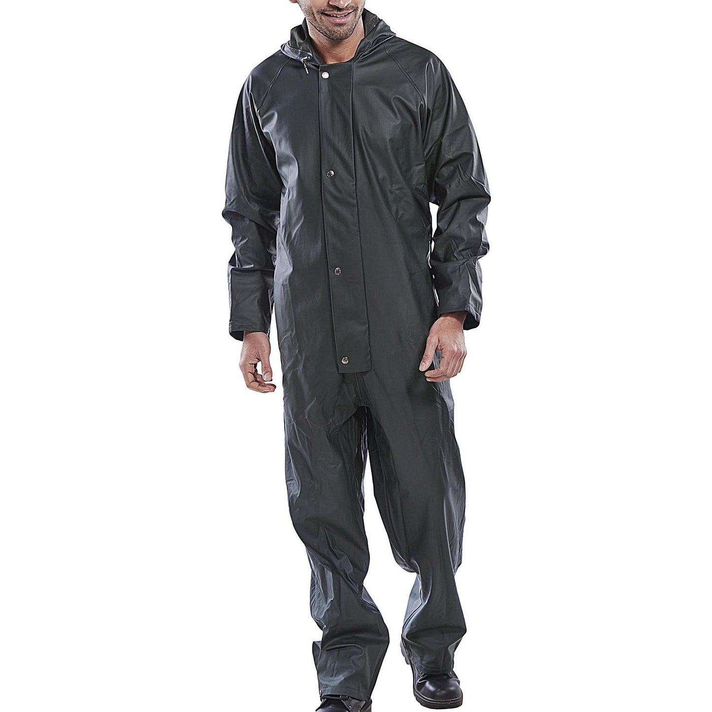 Beeswift Super B-Dri Coveralls, Olive Green, 2XL Easy2Order : SBDCOXXL